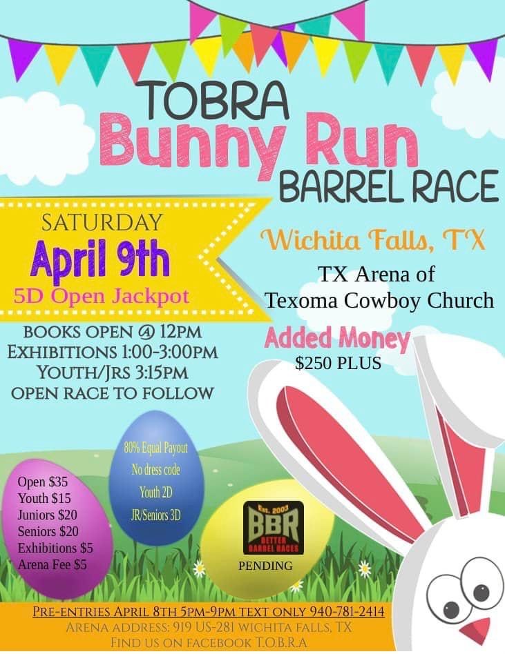 TOBRA Bunny Run Barrel Race